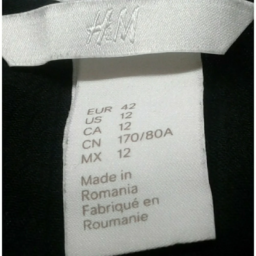 H&M black silver star ruffle sleeveless romper 12